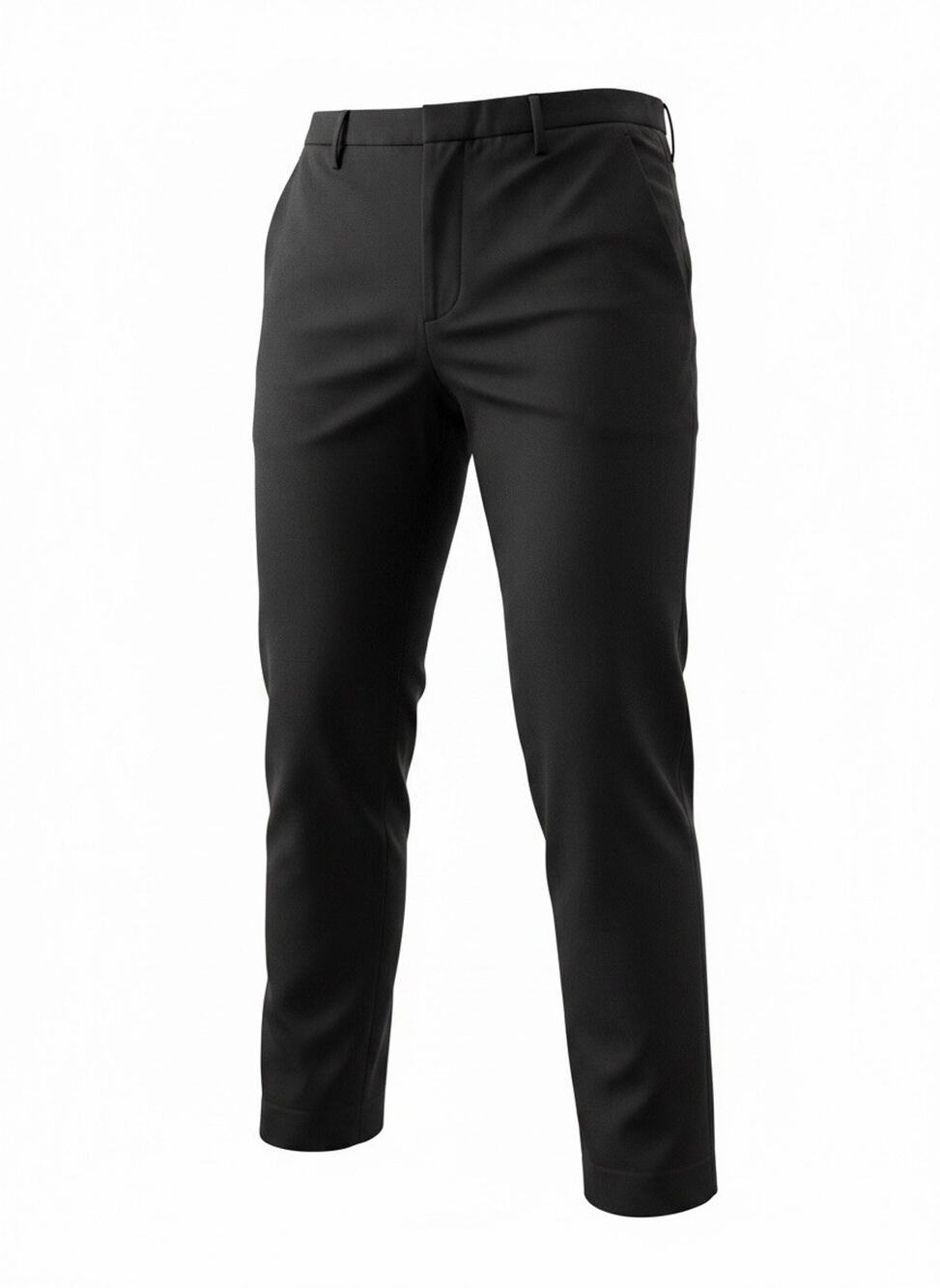 Time and Tru Women’s Black Pull On Ankle Pants Size L 12 14 Stretch Career